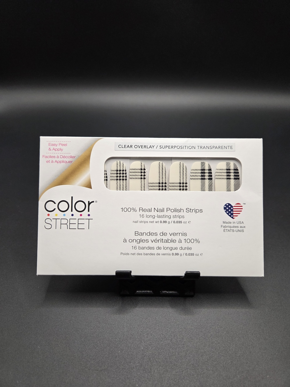 Color Street Nail Polish Strips Brand New Favorite Flannel